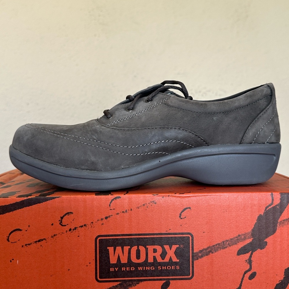 Worx by Red Wing‎ 5113 Slip Resistant Brown Steel Toe ASTM F2413-11 wmns Sz 11